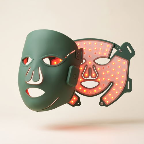 Aveloria LED Glow Mask – green LED face mask hero